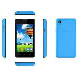 Tecno Y2 ( 2018) 4-Inch IPS (512MB, 8GB ROM) 0.3MP + 2MP, Android 4.4 Dual SIM 3G Smartphone Battery 2900mAh- Blue