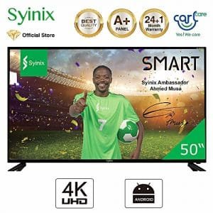 Syinix 50" Android 4K UHD Smart LED TV - 50A710U
