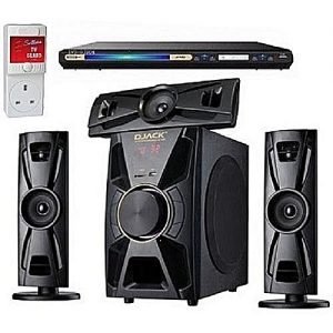 Djack Djack X-Bass 3.1CH Bluetooth Home Theatre+DVD PLAYER