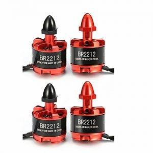 Generic 4X Racerstar Racing Edition 2212 BR2212 980KV 2-4S Brushless Motor For 350 380 400 RC Drone FPV Racing-