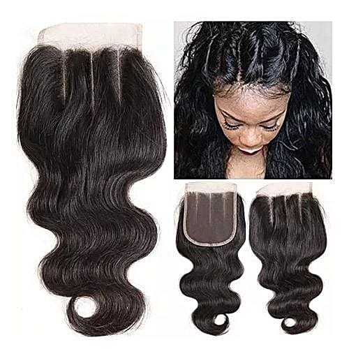 Generic Hair Closure 4*4 Lace 3part Body Wave Closure 10inches