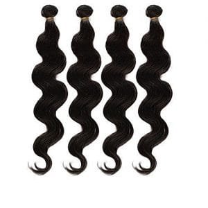 Fashion Human Hair Remy Bodywave 20 Inch 4 Bundle Full Hair - COL.1b