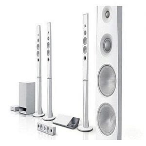 Sony Blu-Ray 3D 5.1CH 1200W RMS DVD Home Theatre - BDV-N9200WL - White