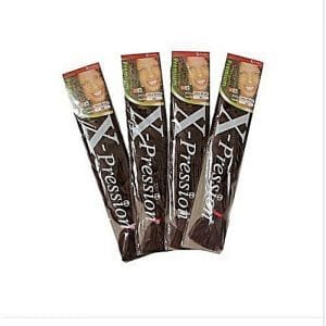 EXPRESSION Hair Attachment- Ultra Braid 4 Small Packs Set- Colour 2