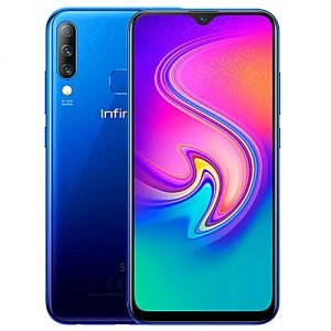 Infinix S4 (X626) 6.2-Inch HD+ Water Drop (3GB,32GB ROM) Android 9 Pie, 13MP+8MP+2MP Triple Rear Camera 32MP AI 4000mAh Dual SIM 4G Smartphone - Nebula Blue (JA19)